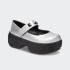 Crocs Stomp Metallic Mary Jane Gris