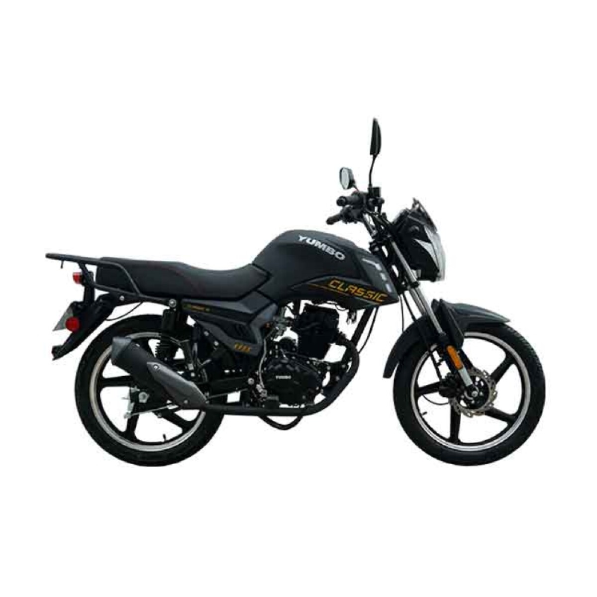 Moto Yumbo Calle Classic 125 Iv - Negro 