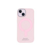 Protector para iPhone 13/14 texturada color rosa Protector Para Iphone 13/14 Texturada Color Rosa