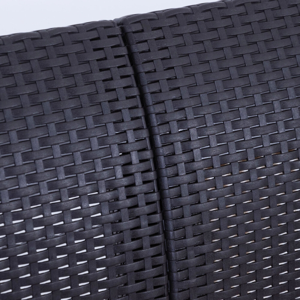 SET DE LIVING EXTERIOR POLIPROPILENO MARRON BONAIRE