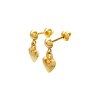Abridores Corazón-Oro 18k-Sin piedra-AB9536 sinpiedra