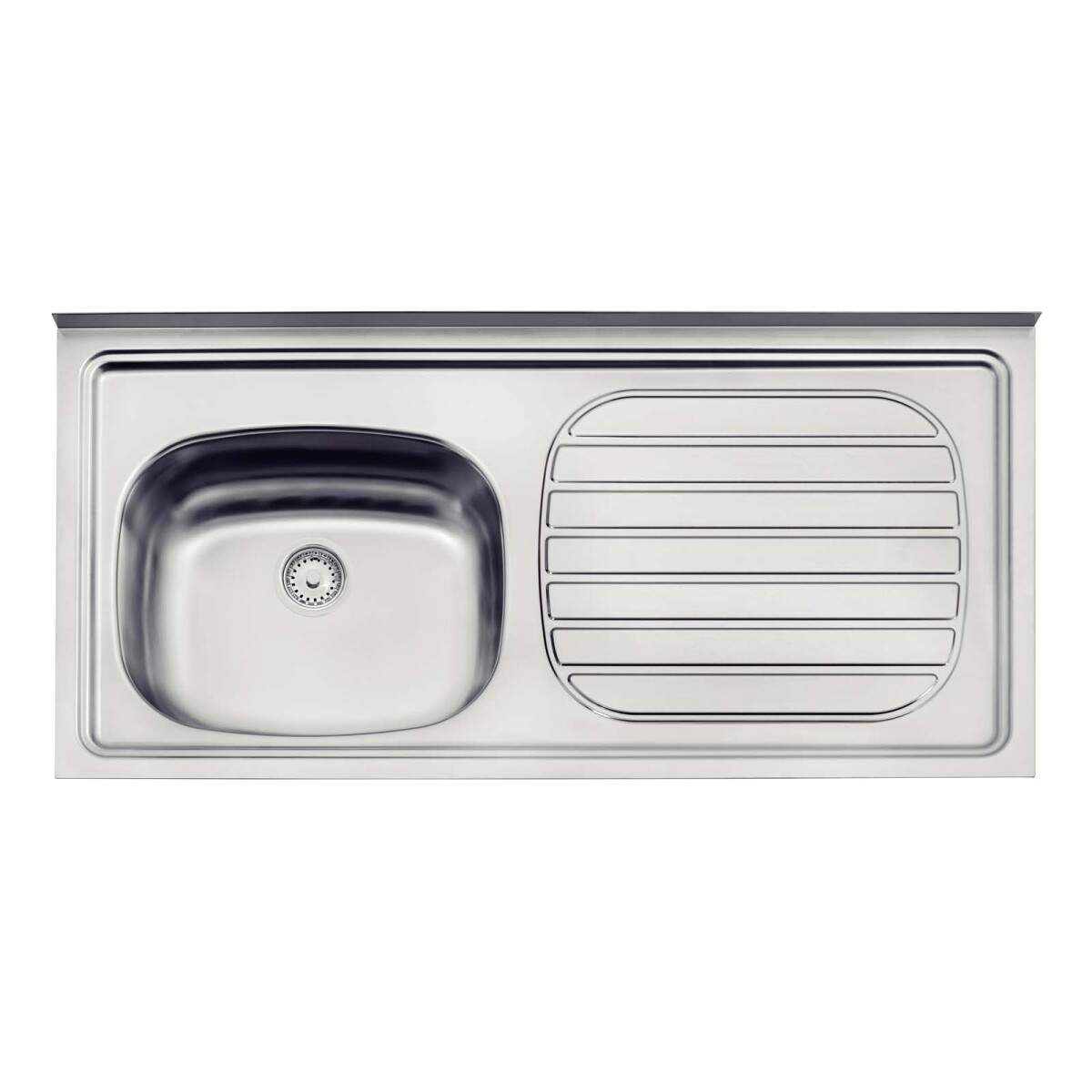 MESADA PILETA IZQUIERDA - 120 CM ACERO-INOXIDABLE GRIS TRAMONTINA 
