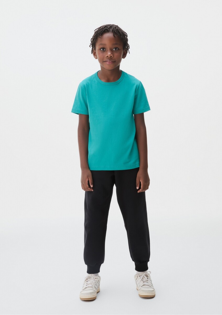 CAMISETA MM INFANTIL - VERDE ESCURO 