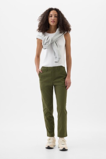 Pantalòn Khaki Downtown Mujer Army Jacket Green