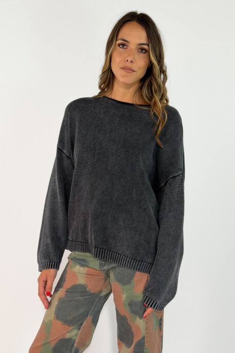 SWEATER AURA Negro