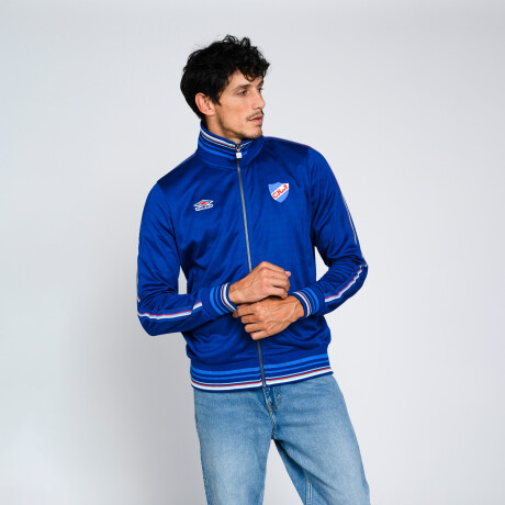 CAMPERA MONOGRAM CNdeF Nacional Hombre Azul Marino