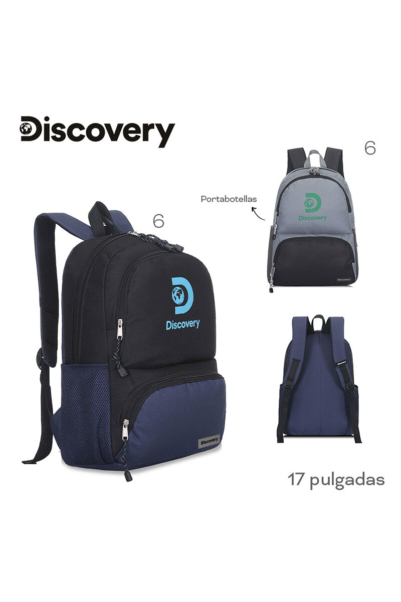 Mochila Discovery Azul