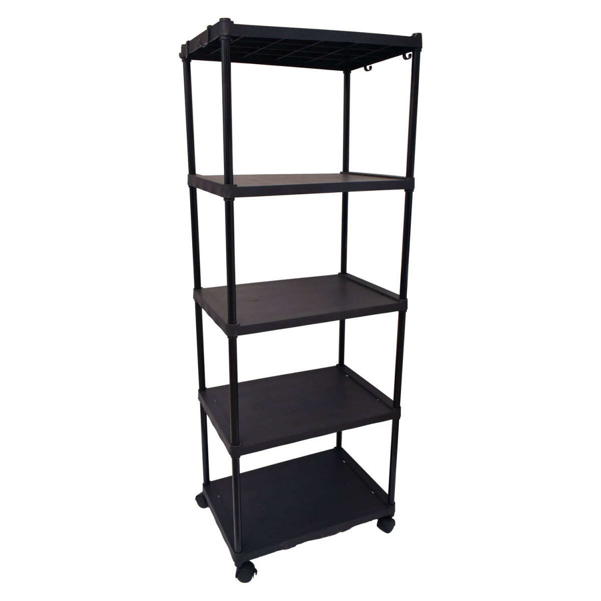 Estante Organizador 5 Niveles Multifuncional Cocina Baño - Negro 