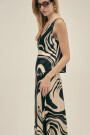 MAXI SKIRT Marble