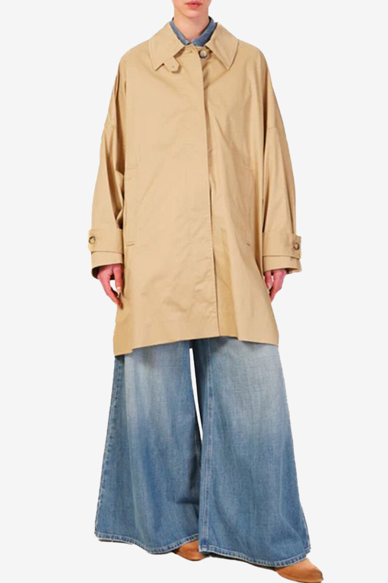 Abrigo trench Beige