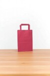Bolsa lisa acuario 14x08x20 cm FUCSIA