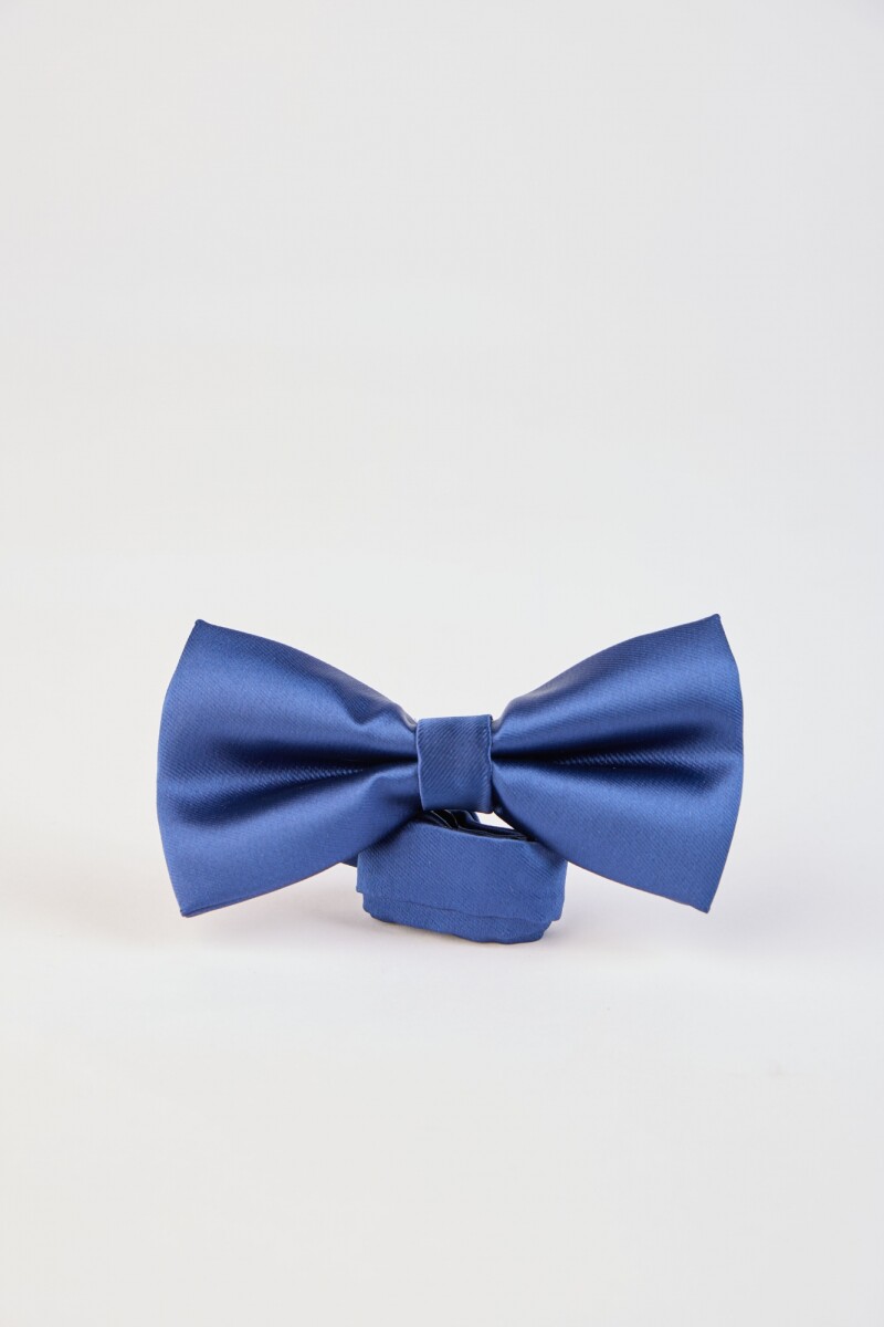 Moña Microfibra - Azul Oscuro Satinado 