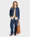 Camisa Linen Blend Long-sleeve Mujer 4334