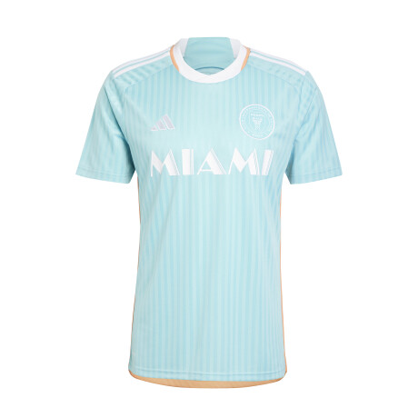 Camiseta de Hombre Adidas Inter Miami Verde menta - Blanco