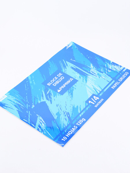 BLOCK 1/4 WATMAN AZUL