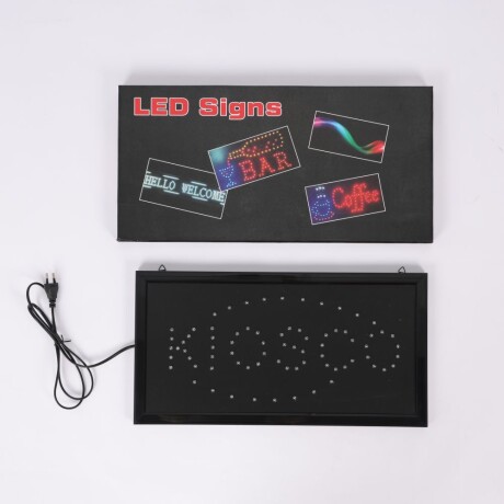 CARTEL LUMINOSO LED COMERCIAL KIOSCO 48X25CM CARTEL LUMINOSO LED COMERCIAL KIOSCO 48X25CM