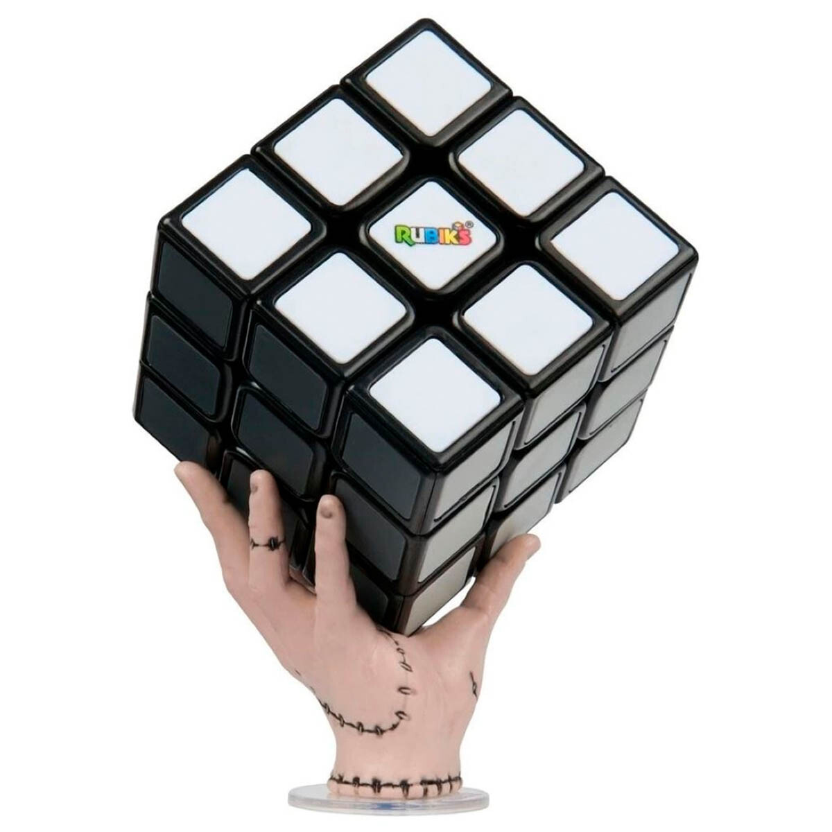 Cubo Rubiks 3x3 Wednesday Merlina Con Exhibidor 