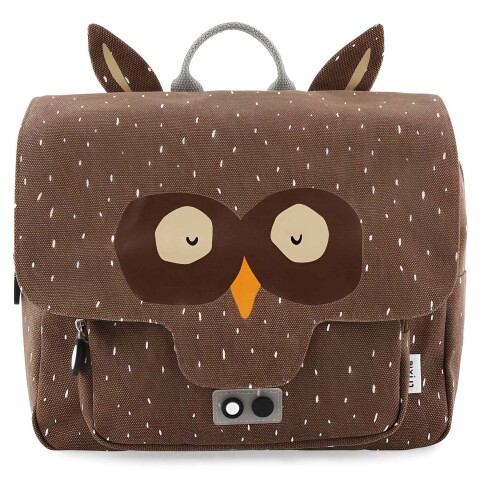 Mochila Escolar Divertida Trixie Infantil Diseño De Animales Diseño Búho