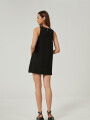 Vestido Pygmy Negro