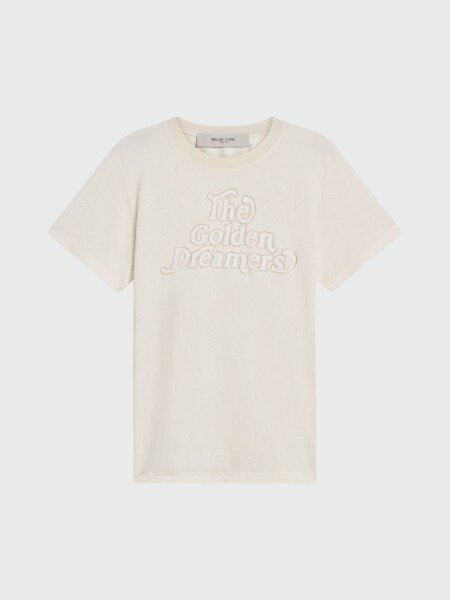 Golden Goose - Remera con estampa al frente 11616