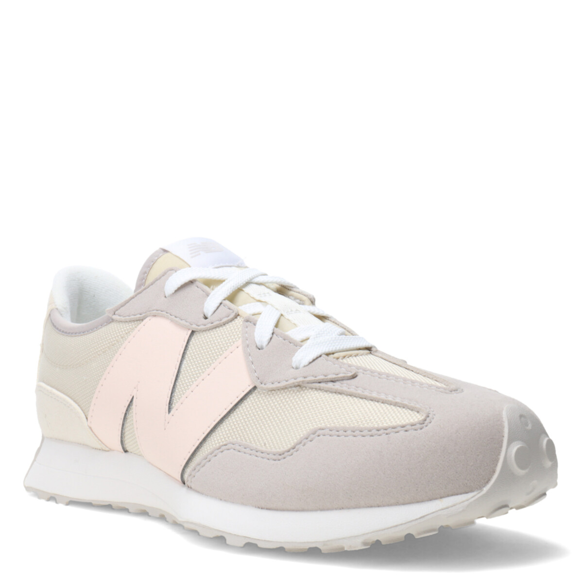 Championes Infantiles New Balance 327 - Tan - Beige - Rosado 