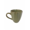 TAZA CERAMICA VERDE MUSGO 9X10.5CM Unica