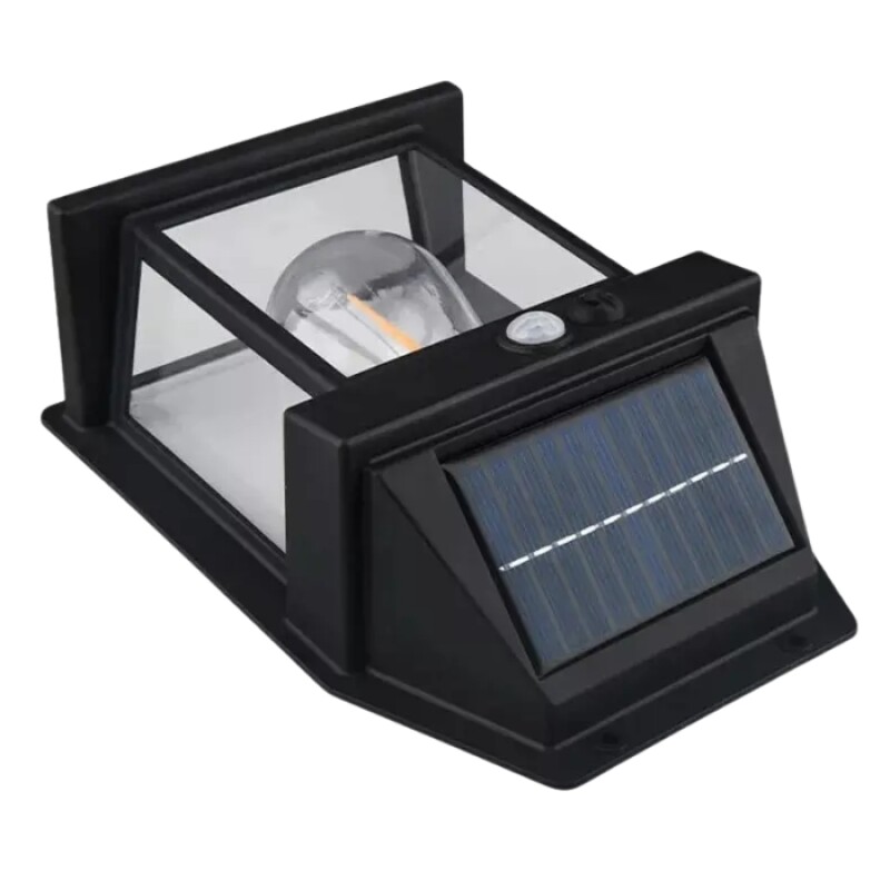 Farol Solar 4 Unidades/ Sensor Movimiento Luz Cálida Exterior Farol Solar 4 Unidades/ Sensor Movimiento Luz Cálida Exterior