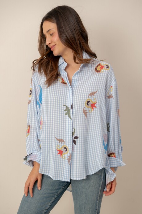 Camisa Flowers Camisa Flowers