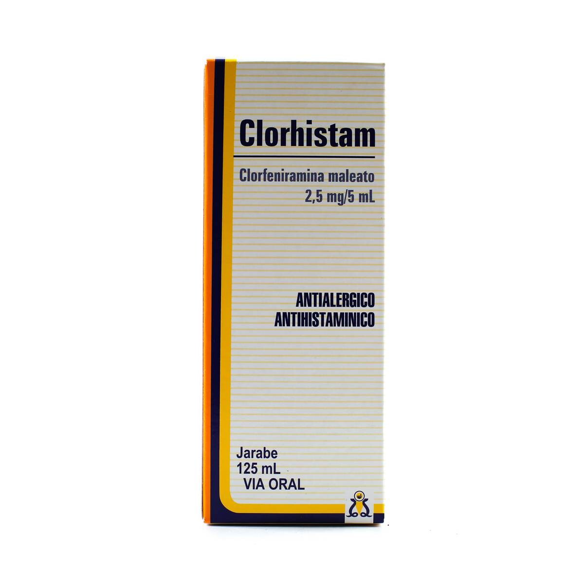 CLORHISTAN JARABE CJ X 125 ML. 