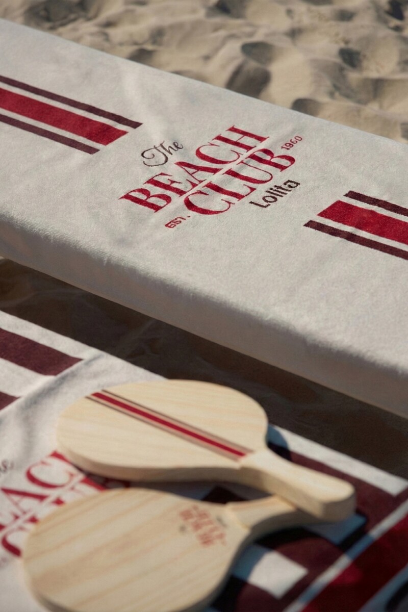 Toallón The Beach Club crudo