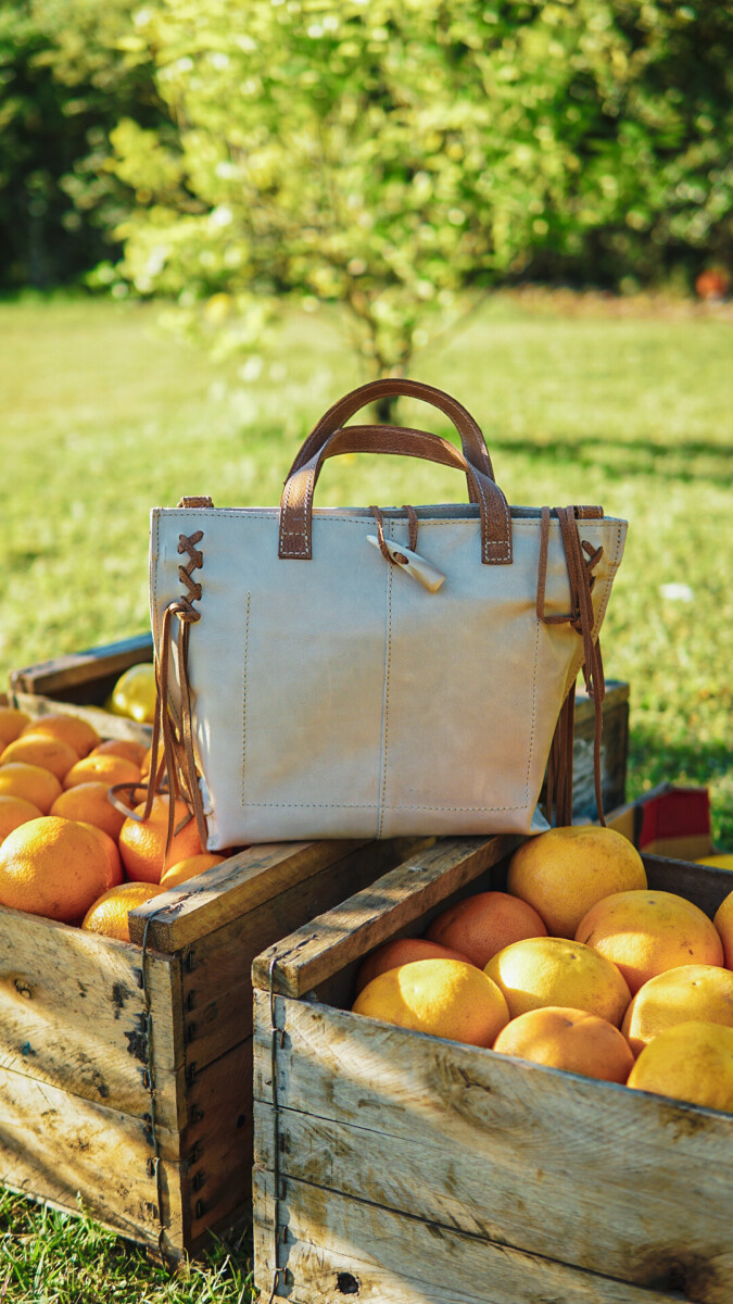 Cartera Texas Medium - Marfil 