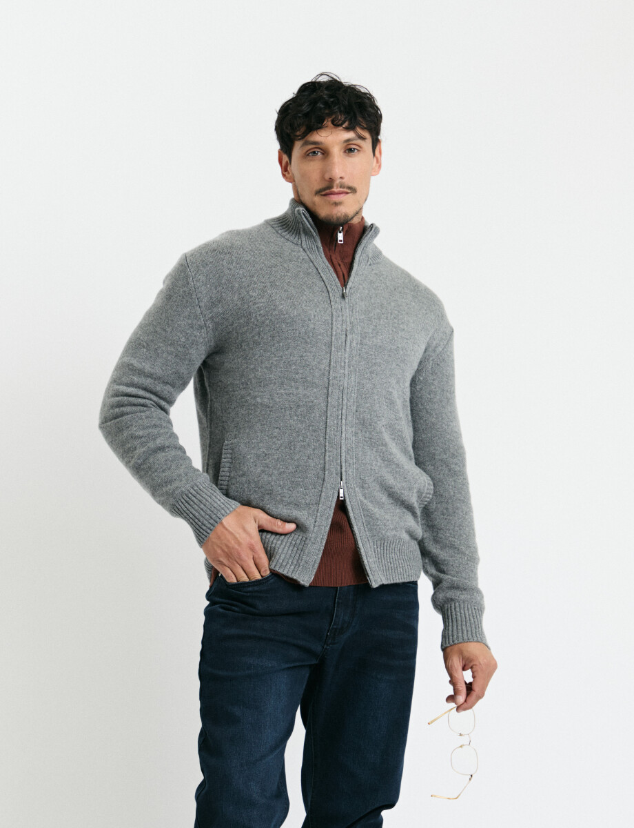 470751 CARDIGANS HARRY Gris Oscuro