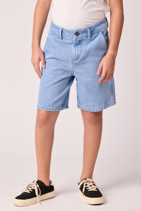 BERMUDA VERMAX TEEN RUSTY Azul Claro