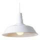 Lampara De Techo Colgante Retro Vintage Moderna 26cm Blanco