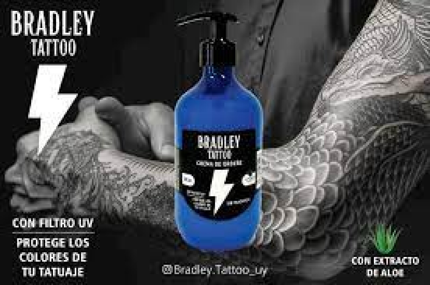 BRADLEY TATTOO CREMA DE ORDEÑE 250ml 