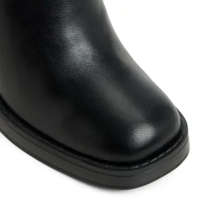 ELARAH COGNAC SMOOTH SYNTHETIC BLACK