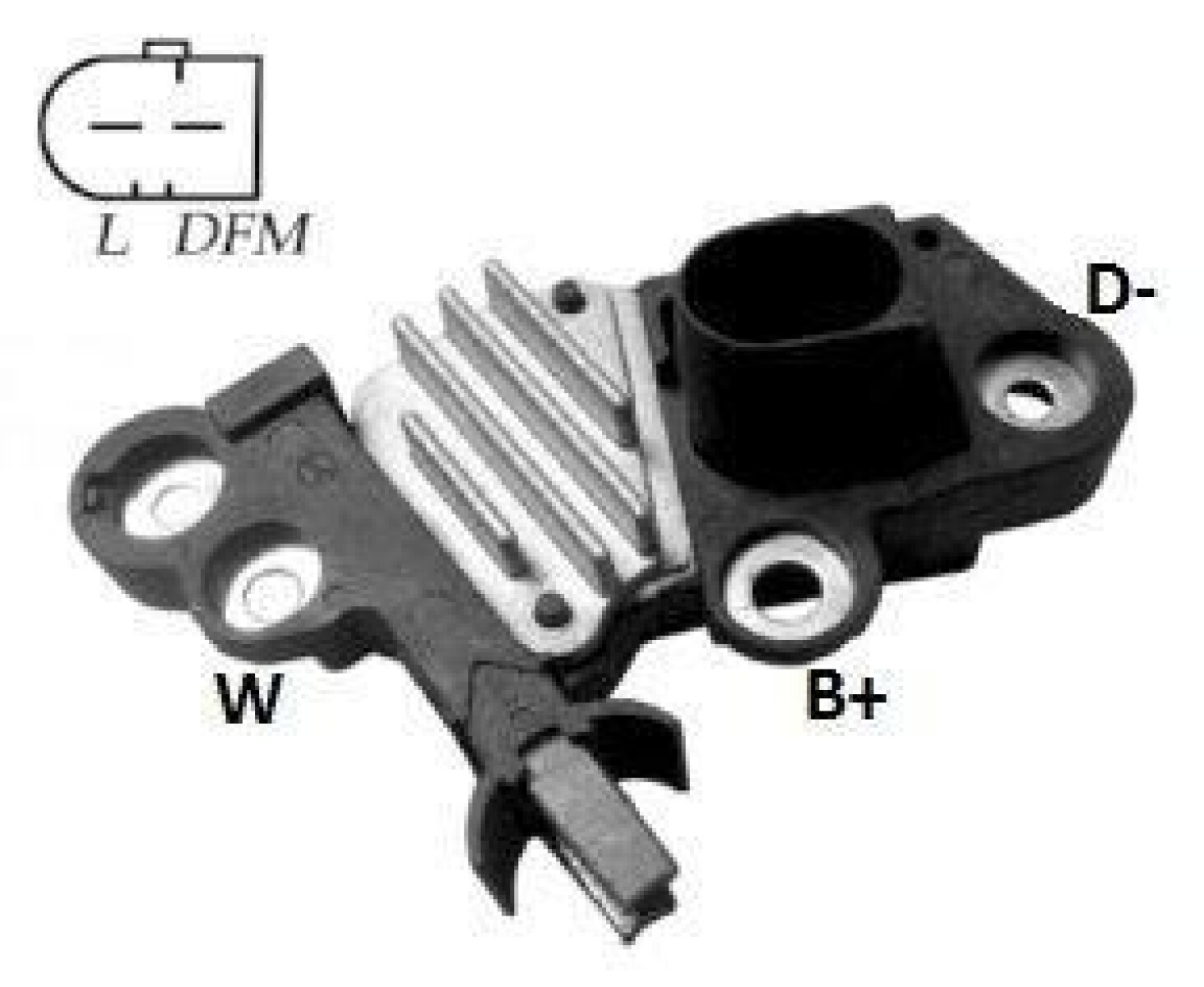 REGULADOR VOLTAJE VOLKSWAGEN BOSCH GOL GEN.5 DUNCAN 