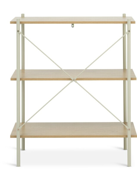 Estantería VANDBORG 3 estantes roble/beige Estantería VANDBORG 3 estantes roble/beige