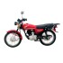 Motocicleta Buler Work 150cc - Rayos Rojo