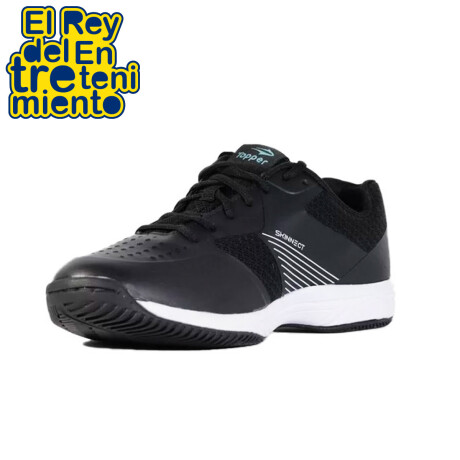 Topper Calzado Tennis Paddle Championes Deportivo Negro/Blanco