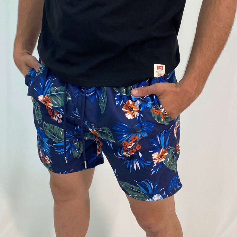 Short de baño FAUSTO Tropical 3