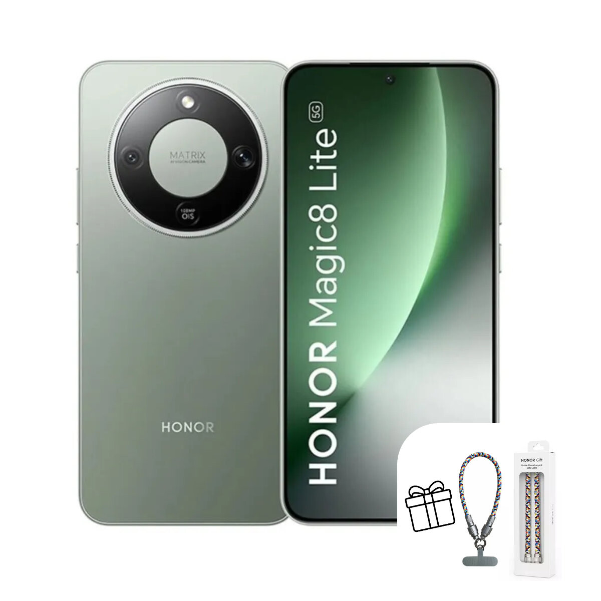 Celular Honor Magic 8 Lite 256GB 8GB 6.79" 5G Green 