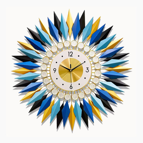 Reloj De Pared Flechas Multicolor Reloj De Pared Flechas Multicolor