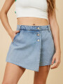 SHORT ODRA RUSTY Azul Claro