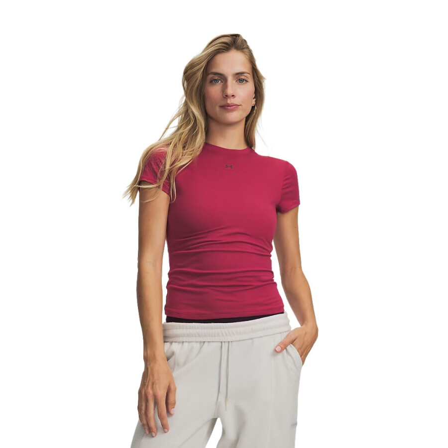 Remera de Mujer Under Armour Motion Fitted Ss Rojo