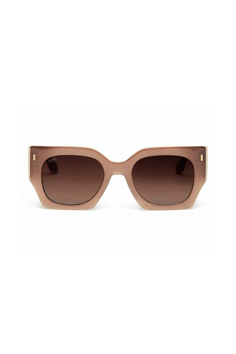 Tiwi Matt - Shiny Coconut/beige Topline With Brown Gradie 
