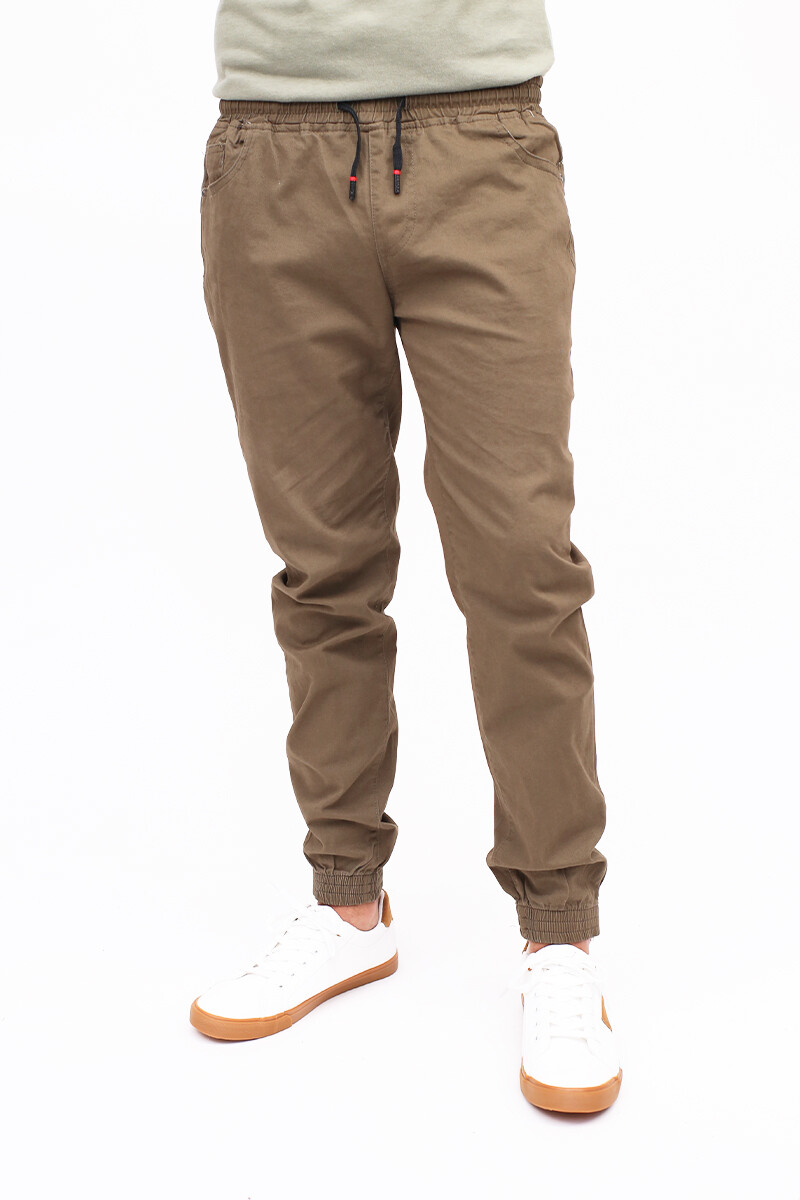 Pantalon Hombre Jogger - verde 