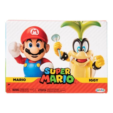 Figura Super Mario 2PK - Mario & Iggy Figura Super Mario 2PK - Mario & Iggy