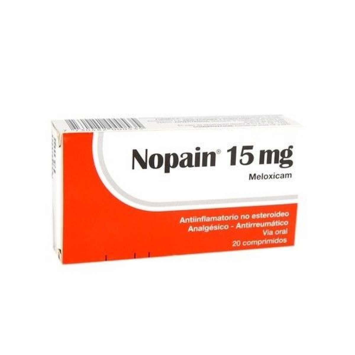 Nopain 15 Mg 10 Comprimidos 