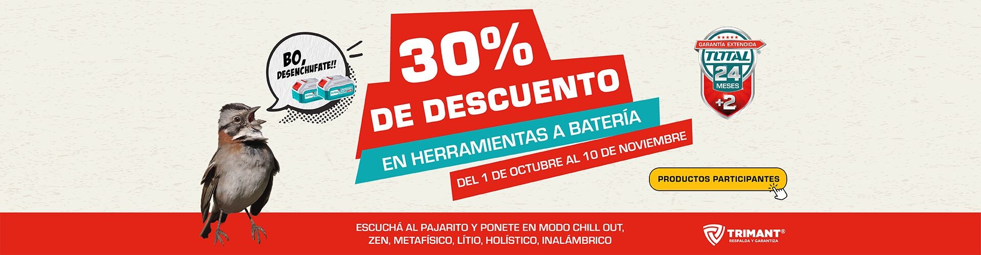 Desenchufate 30% Off